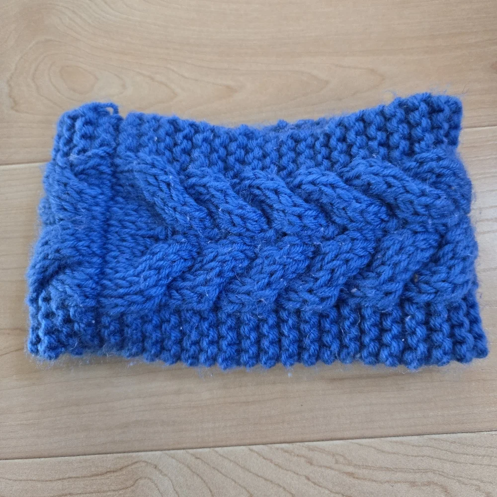 Buffalo Bills kids knit headband, winter ear warmer